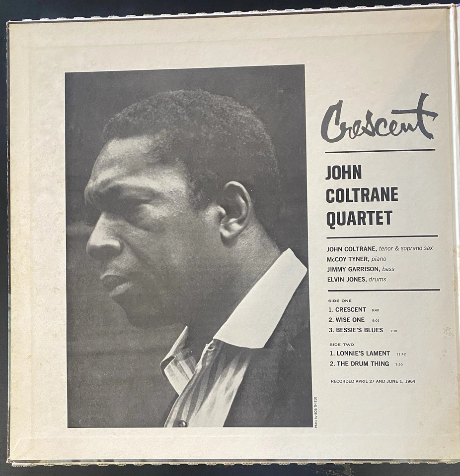 John Coltrane - Crescent (LP, EX, 1973 Reissue, Japan Import, Gatefold) - Image 3 of 4