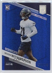 2023 Donruss Elite Rookies Status Sparkle /299 Devon Witherspoon #133 Rookie RC