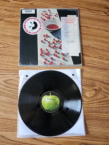 Paul McCartney 'McCartney' 1971 UK (3U 4U) BBC Gramophone library LP vg+ cond