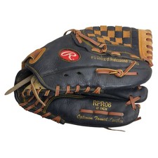 Rawlings RPR06 Player Preferred Fastback 12 Inch Baseball Glove RHT Black Weave