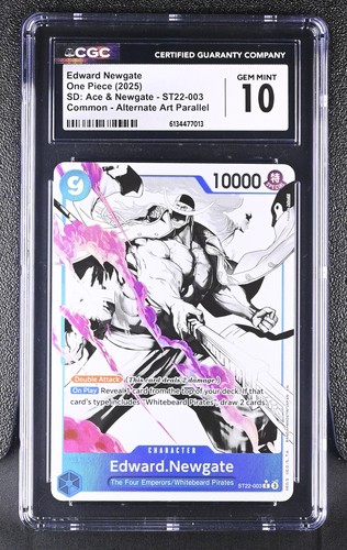 Edward.Newgate (Parallel) graded CGC 10 for sale on eBay