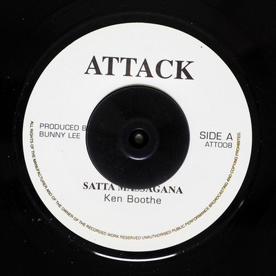 Ken Boothe - Satta Massagana  /  I Roy - Satta (UK press) [New Vinyl 7'']