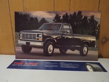 Bf Goodrich Tire Showroom Signpromotional Poster 1982 1986 Ford F150 F250 F350