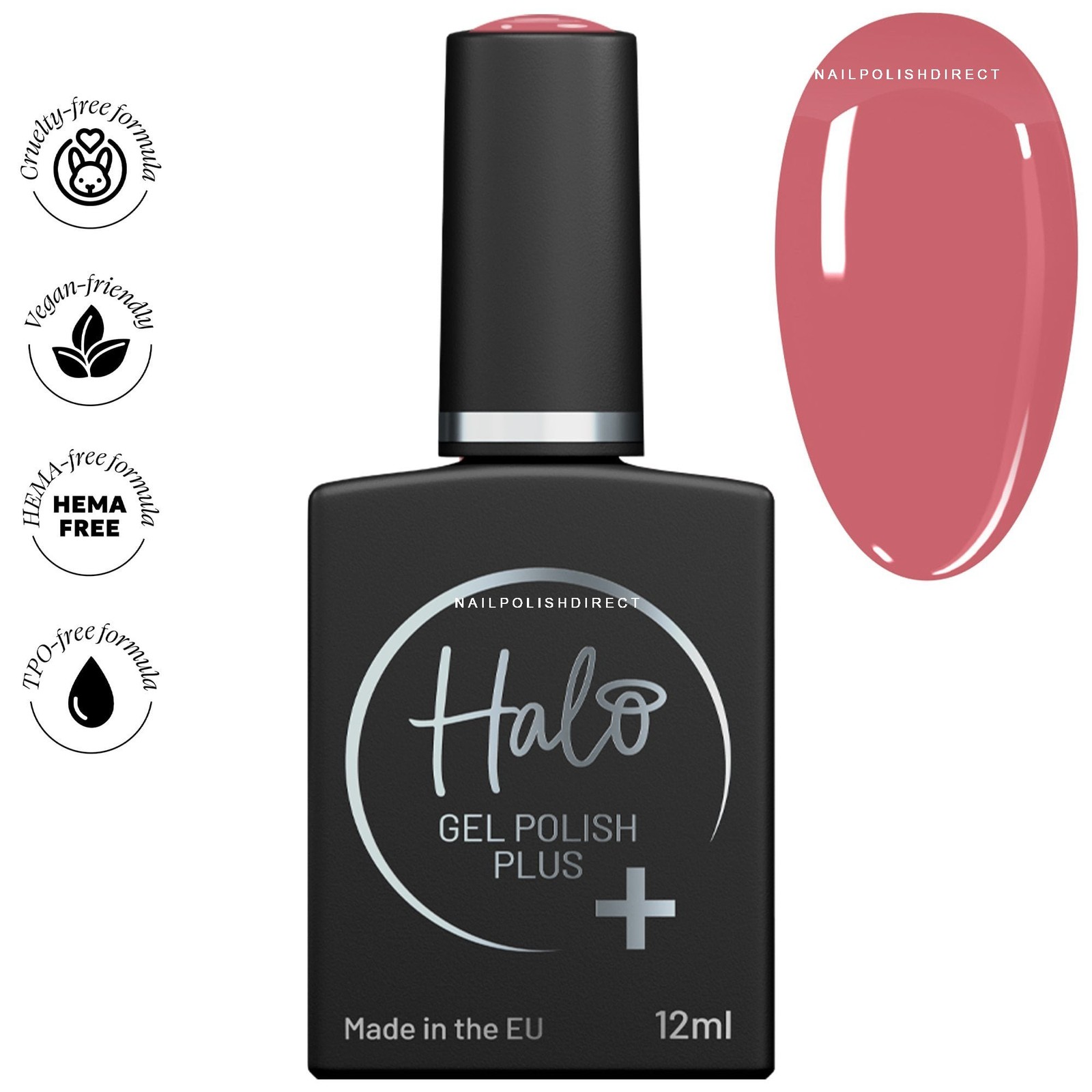 Halo TPO-Free & Hema-Free Gel Polish Plus - Berries 12ml (HP018)