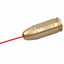 ADE 9mm Pistol/Handgun Bore Sighter Sight Cartridge Red Laser Boresighter