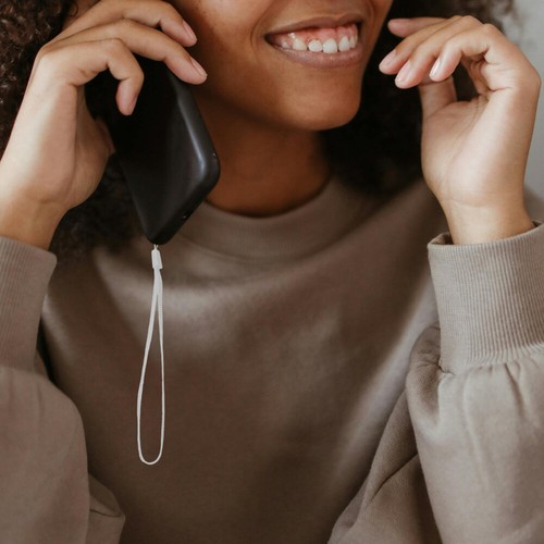 Zestaw 2 pasków do telefonu komórkowego Brelok Smycz Praktyczna smycz - Zdjęcie 5 z 12