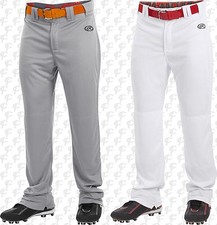 Rawlings Launch Hemmed Relaxed Fit Open Bottom Youth, Boys Baseball Pants