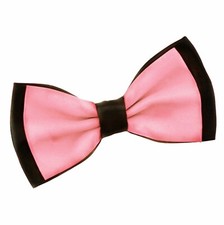 Kontrast Fliege Smoking Anzug Hochzeit Schwarz Rosa