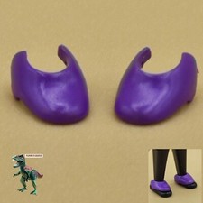 Playmobil deckt Schuhe-Viktorianischer Ritter-Gamaschen-elegante Schuhe-Mokassin