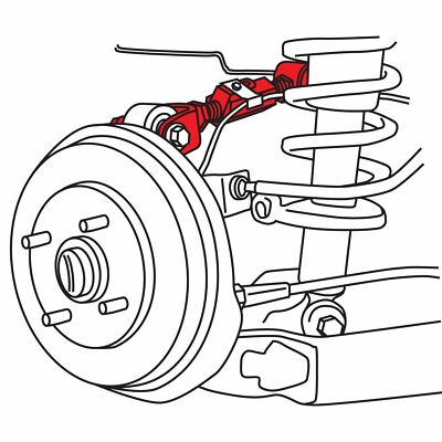 SPC Performance 67580 Alignment Camber Kit Rear For 07-16 Honda CR-V