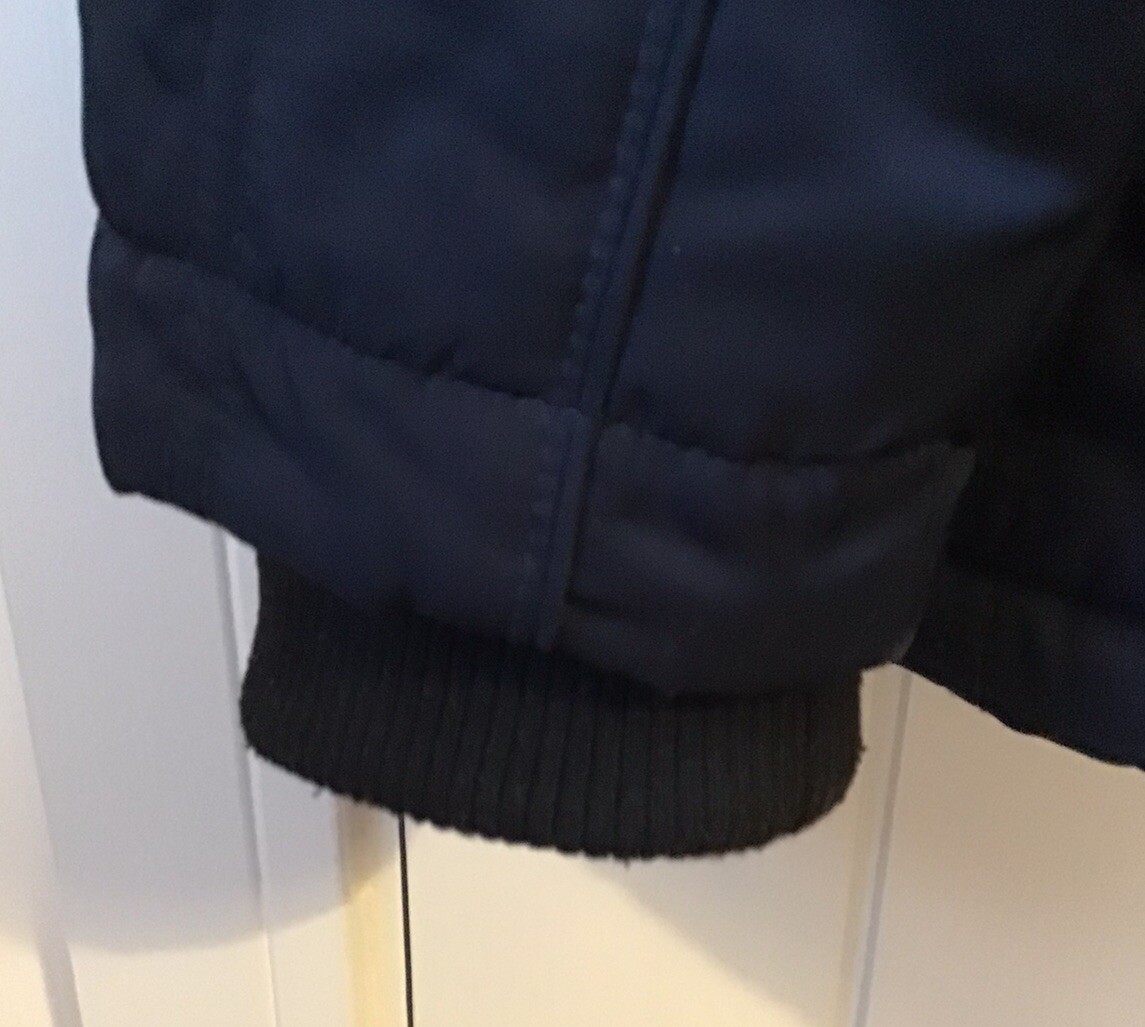 Mens Winter coat Debenhams Dark Blue Size XL eBay