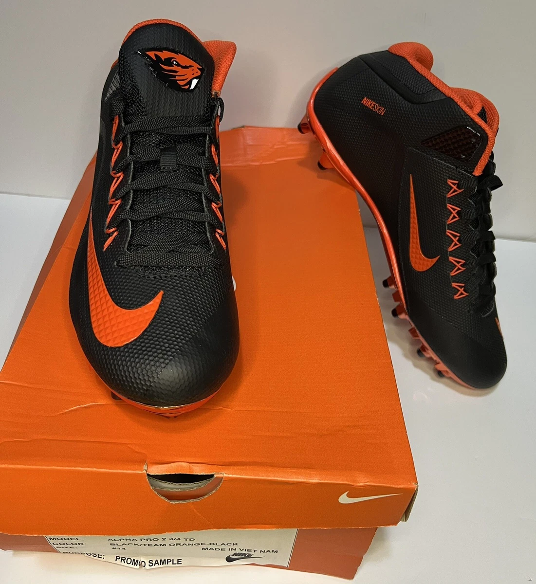 Nike Alpha Pro 2 TD Orange for Sale | Authenticity Guaranteed | eBay
