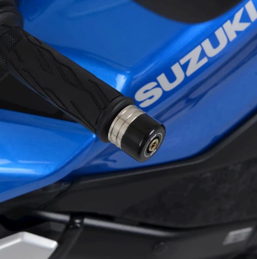 R&G Bar End Sliders Black Suzuki GSX-S 950 2021 - 2024
