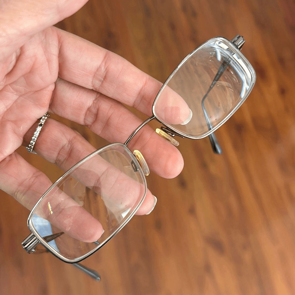 Charmant pure titanium eyeglass frames men display picture 1