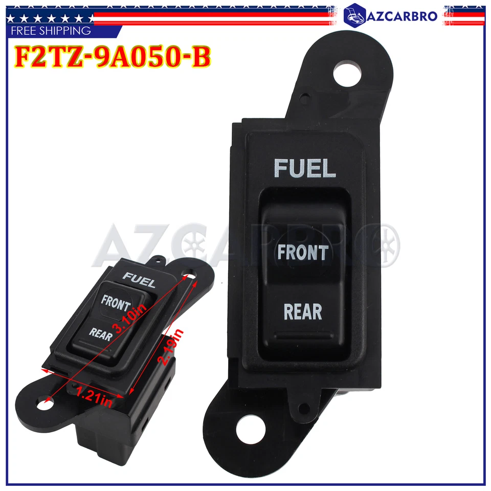 Interruptor selector del tanque de combustible del motor diésel F2TZ-9A050-B para 92-97 Ford F-250 F-350 Foto 2 de 4