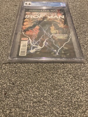 Invincible Iron Man  #9 CGC 9.6 1st Full Appearance Riri Williams #1 59
