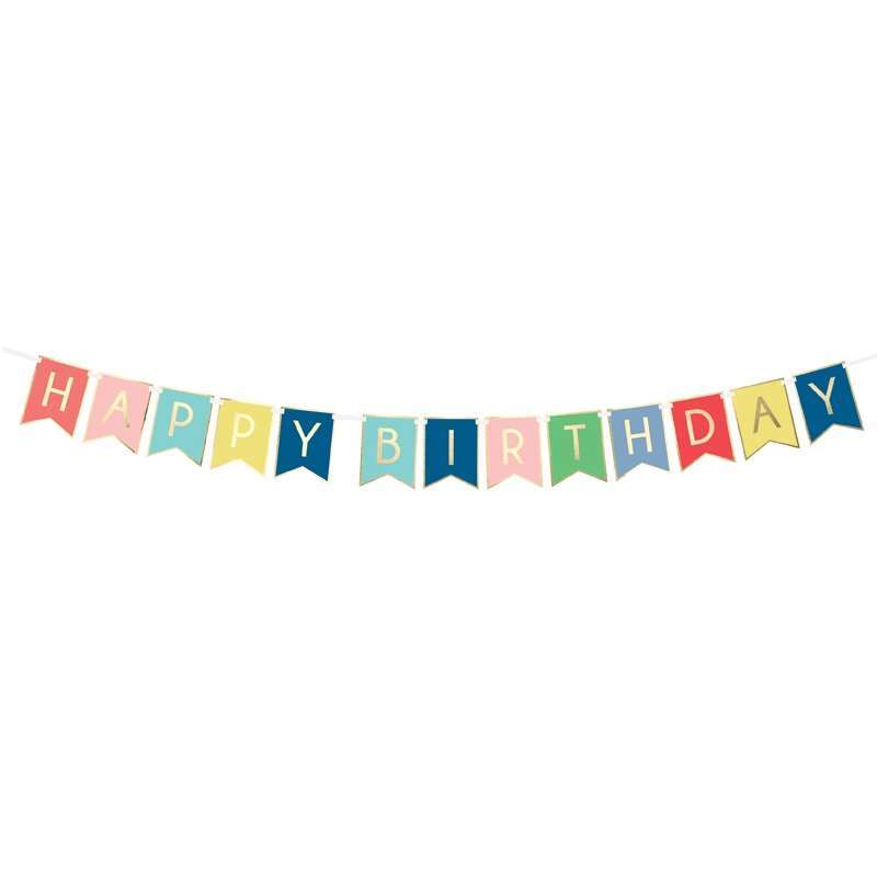 ghirlanda happy birthday multicolor – 1,75 mt
