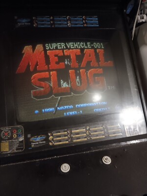 Neo Geo MVS 1 Slot Jamma PCB Arcade Cabinet SNK VS CAPCOM NEOGEO