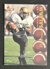 1995 Classic 5 Sport Rashaan Salaam Football Rookie Card (RC) #63 Bears RB VG. rookie card picture