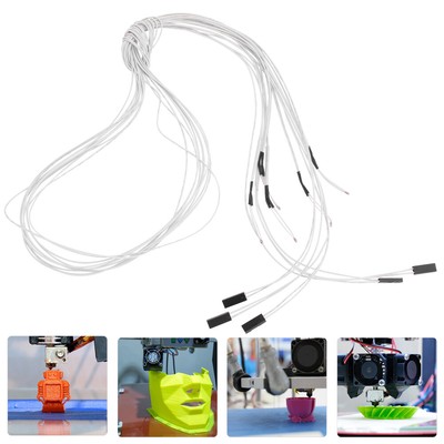 5 PCS 100K 3D Printer NTC Thermistor Temperature Sensor With Cable for
