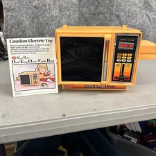 Vintage 1983 Kenner Betty Crocker Easy Bake Dual Temp Oven Orange 15680 Working