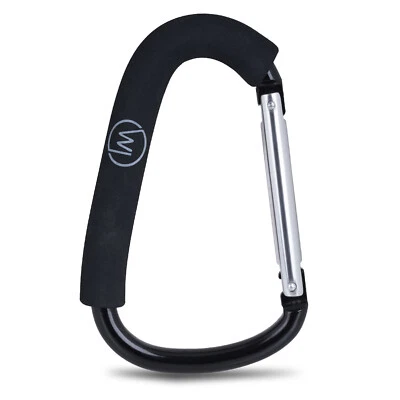 WICKED CHILI XXL Karabiner für Kinderwagen, Haken für Wickeltasche, Einkaufshaken für Buggy