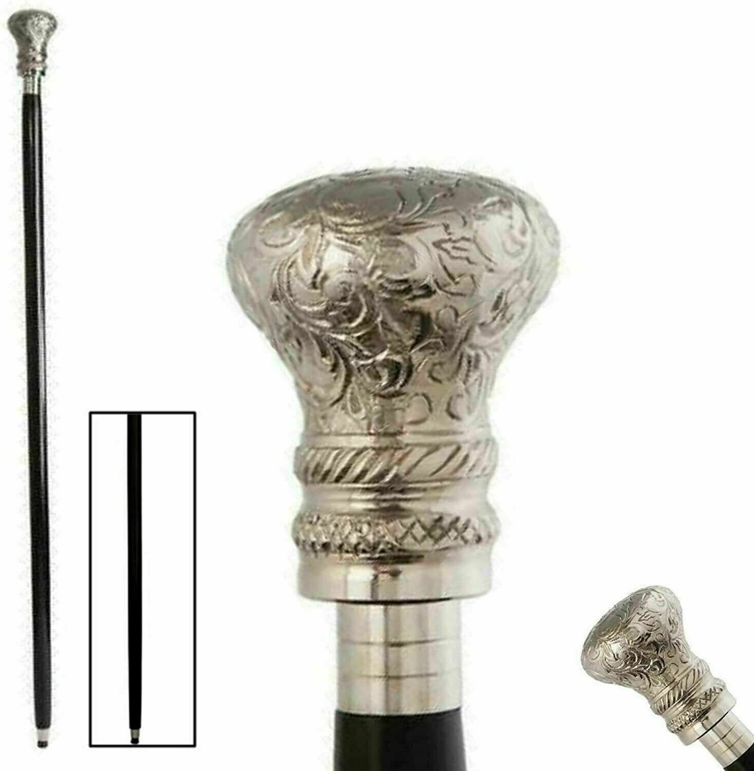 Victorian Designer Solid Brass Handmade Handle Wo… - image 4