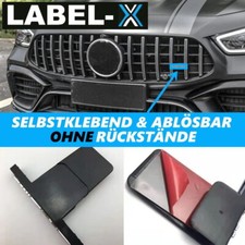 YUEXIANGJING Auto Abzeichen Aufkleber Für Smart Brabus - 3D Logo Emblem Schwarz