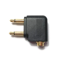 1/8" in. 3.5mm Audio Splitter Adapter Converts Stereo to Left Right Mono Signals