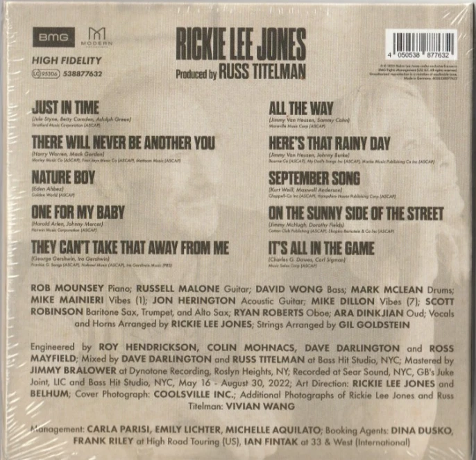 Rickie Lee Jones - CD - Pieces of Treasure - 2023 - Digisleeve - NEUWARE! - Bild 2 von 2