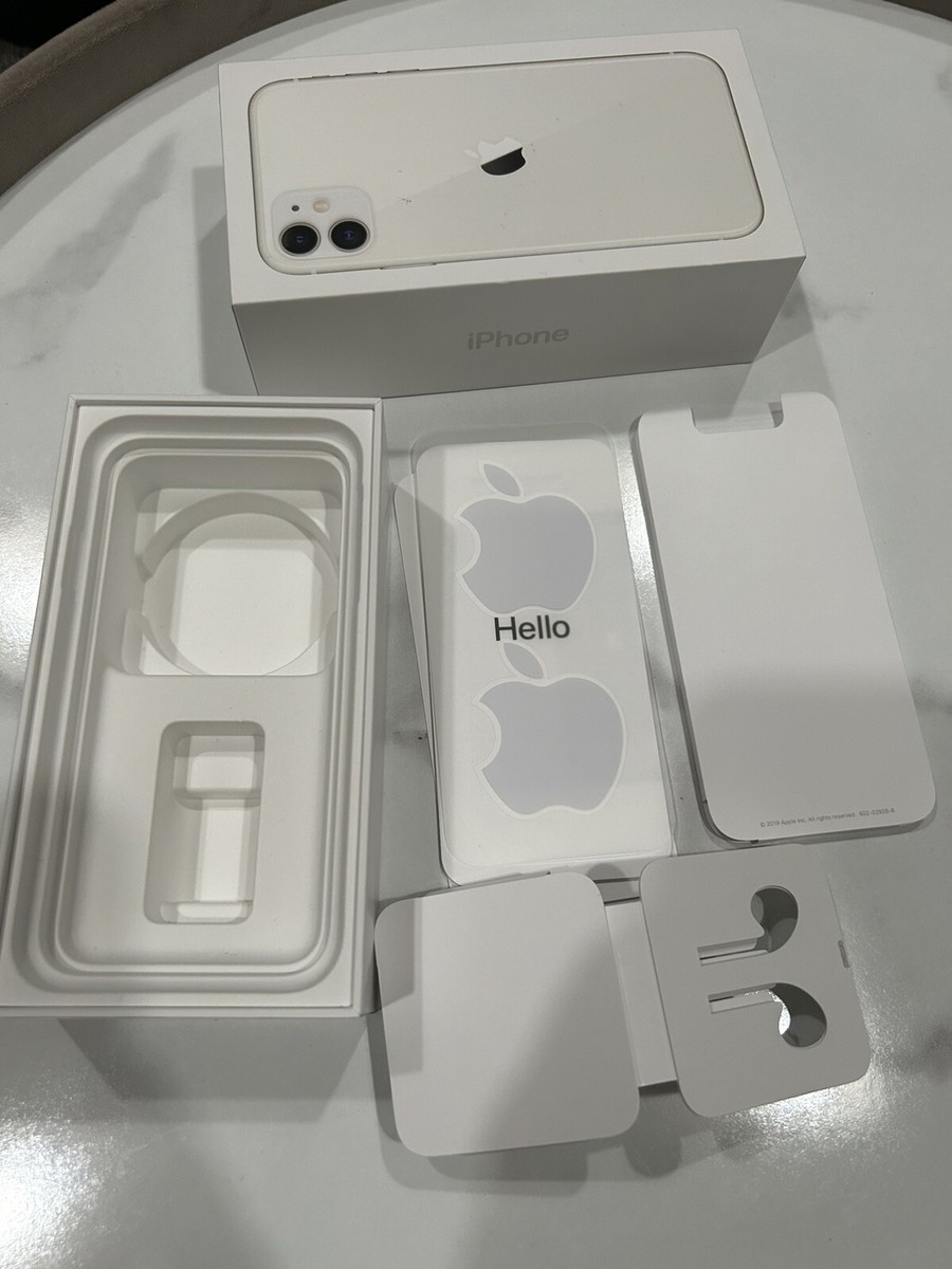 RETAIL BOX - Apple iPhone 11 - 64GB / White - NO DEVICE | eBay