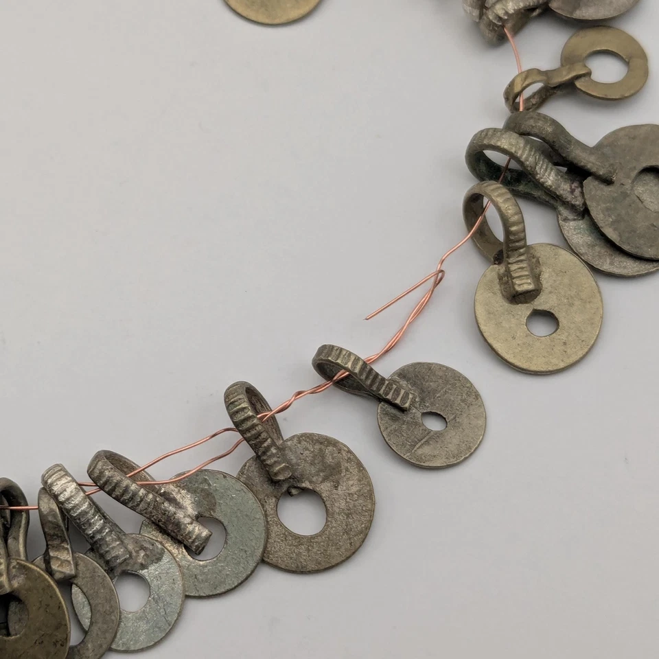 Vintage Afghan Kuchi Tribal Findings Circle Dangles 50 Pieces (17535) - Image 4 of 4