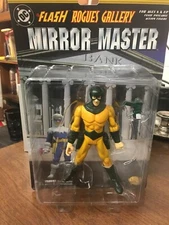 DC DIRECT FLASH ROGUES MIRROR MASTER ACTION FIGURE MIB