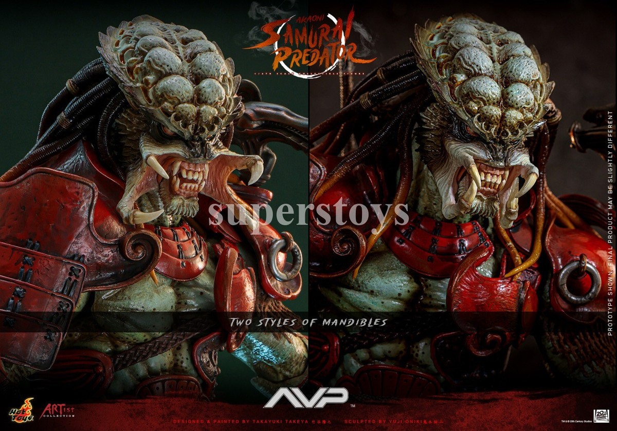 Hot Toys AC06 1/6 Alien vs. Predator Akaoni Samurai Predator
