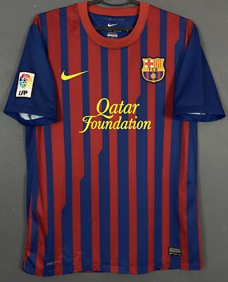 LIONEL MESSI MEN NIKE FC BARCELONA 2011/2012 FOOTBALL SOCCER SHIRT