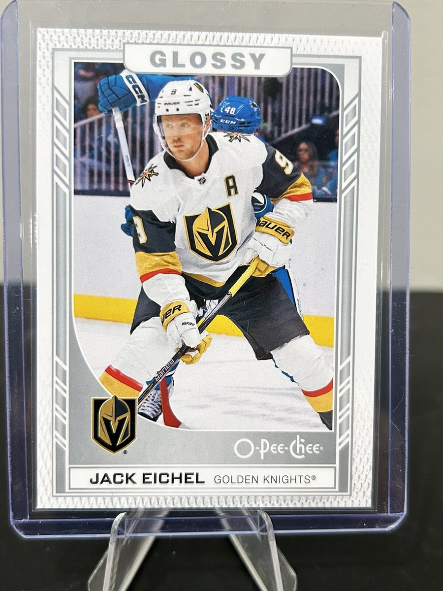 2023-24 UD Series O-Pee-Chee Glossy Jack Eichel Vegas Golden