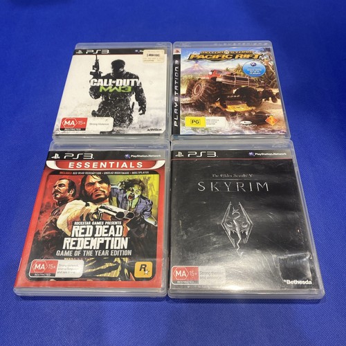 PS3 X10 Playstation 3 bulk lot Call of Duty, Warhawk, Red Dead Redemption - Picture 2 of 4