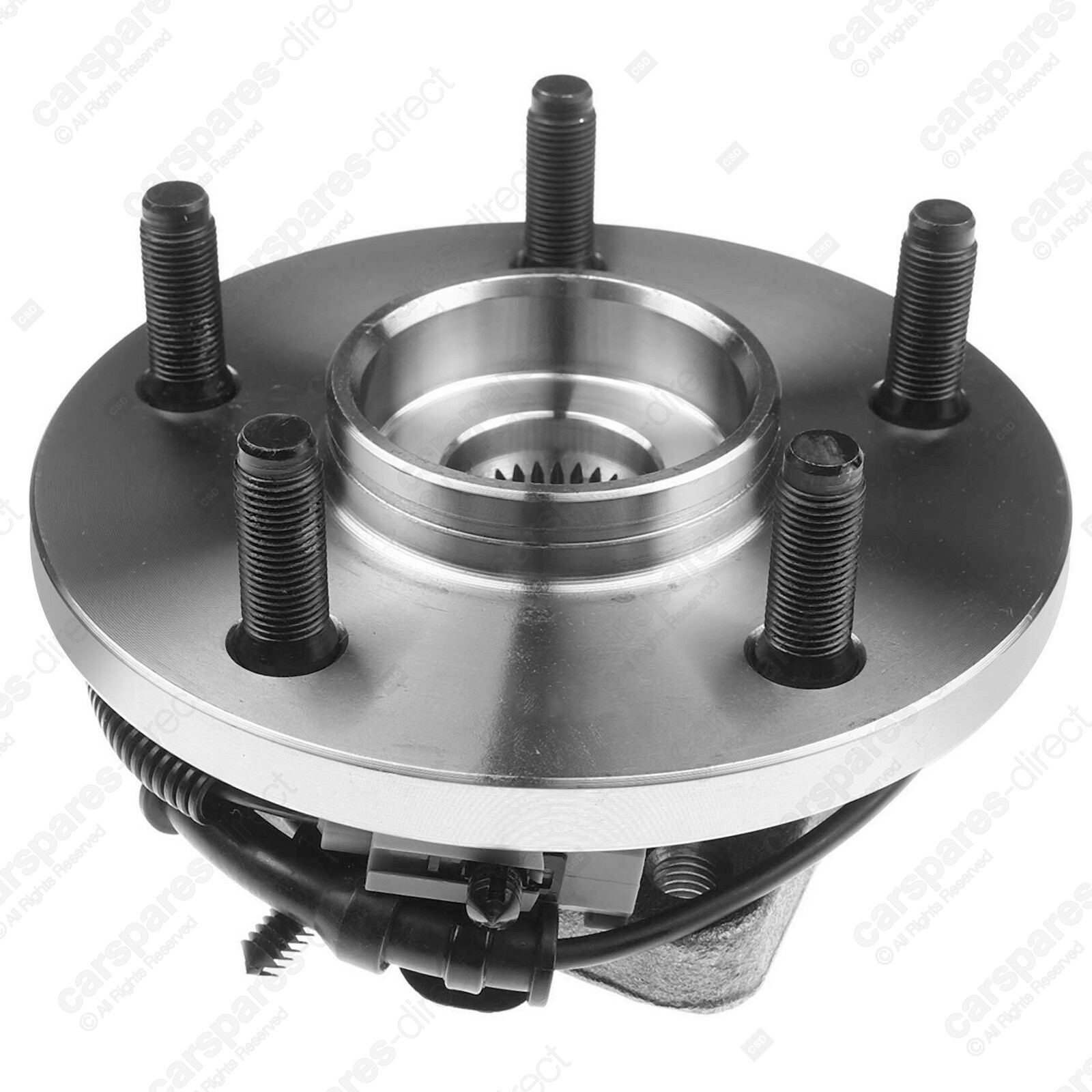 JEEP COMMANDER / GRAND CHEROKEE MK3 FRONT WHEEL BEARINGS HUB PAIR 2004