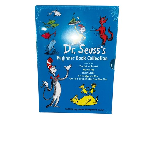 Dr. Seuss Beginners Boxed Set Collection Cat in the Hat Set Of 5 Sealed Hardback