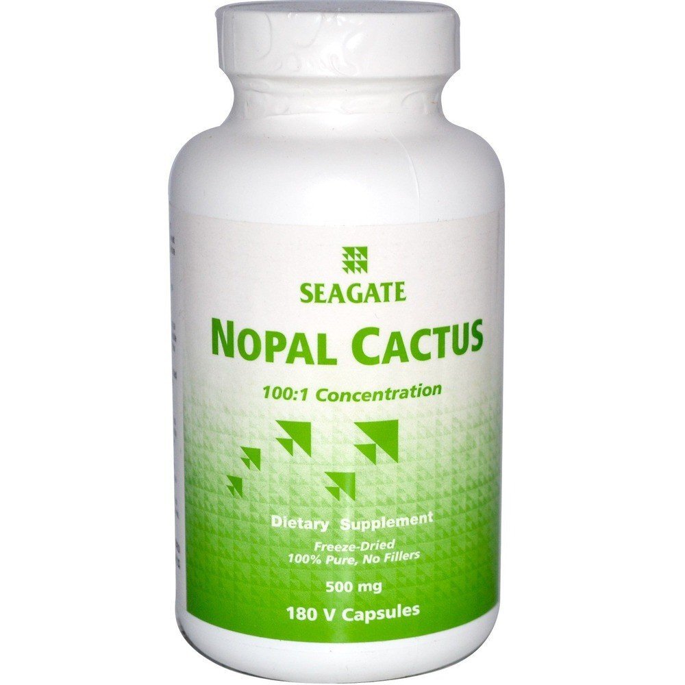 Seagate Vitamins Nopal Cactus 500 мг 180 капсул