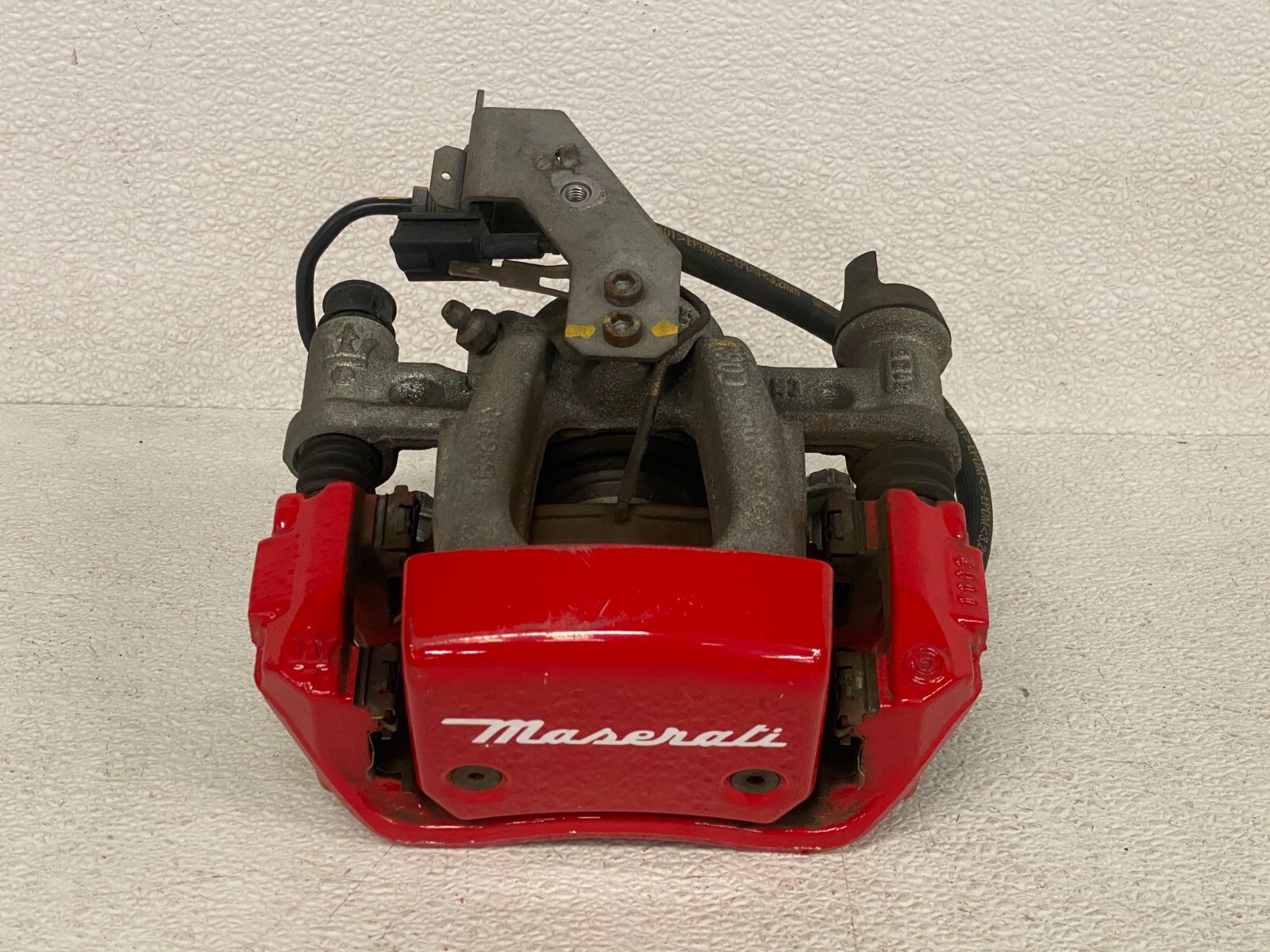 ⭐2014-2017 MASERATI GHIBLI FRONT & REAR BREMBO RED BRAKE CALIPER 61K MIL LOT2388