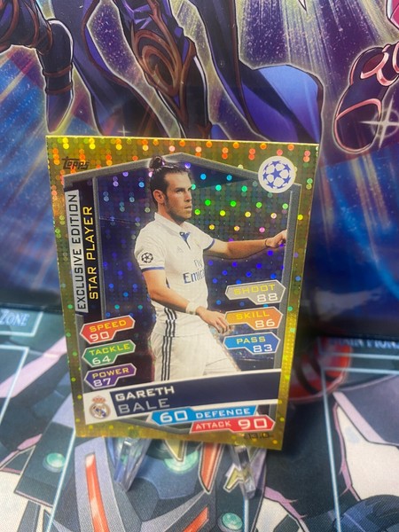2016 Topps Match Attax UEFA Champions League Exclusive Edition Gareth Bale LP
