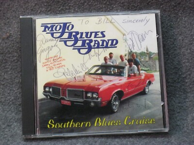 REDUCED! Mojo Blues Band-Southern Blues Cruise CD, SIGNED! RARE Austrian Blues!