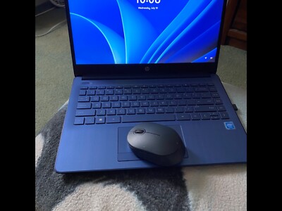 HP 14'' (64GB SSD, Intel Celeron N, 1.1 GHz, 4GB) Laptop - Indigo Blue...