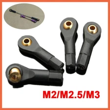 RC M2/M2.5/M3 Link Rod End Ball Joint Fit For RC Car Buggy Plane Glider Rudder