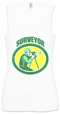 Surveyor II Damen Tank Top Engineer Construction Supervisor Site Manager