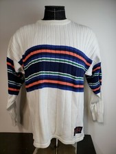Mens Vintage Izod Sport Striped Sweater 1990s, Sz Large
