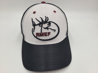RMEF Rocky Mountain Elk Foundation The Game Mesh Trucker Adjustable Hat Cap Men