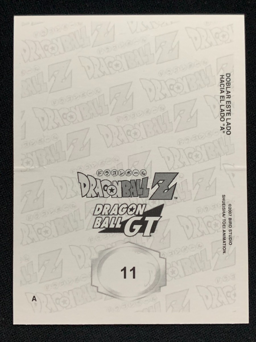 2007 CARD DRAGON BALL GT #11 MR. SATAN Buildable ARGENTINA Edition