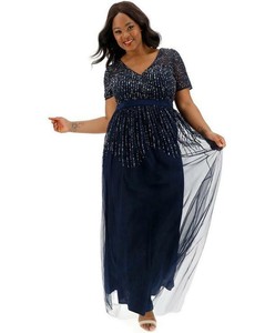 maya deluxe sequin dress